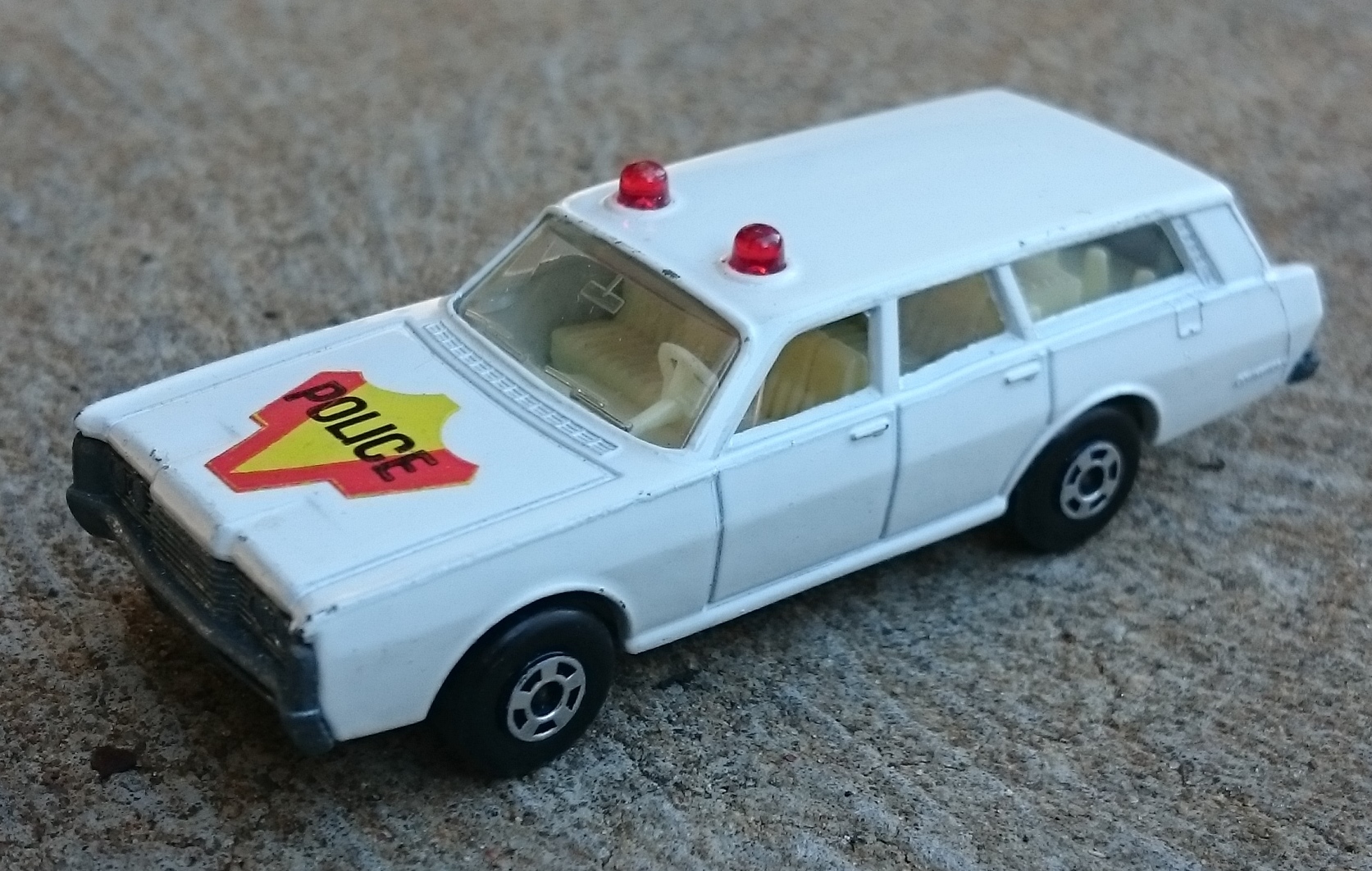 matchbox mercury police car