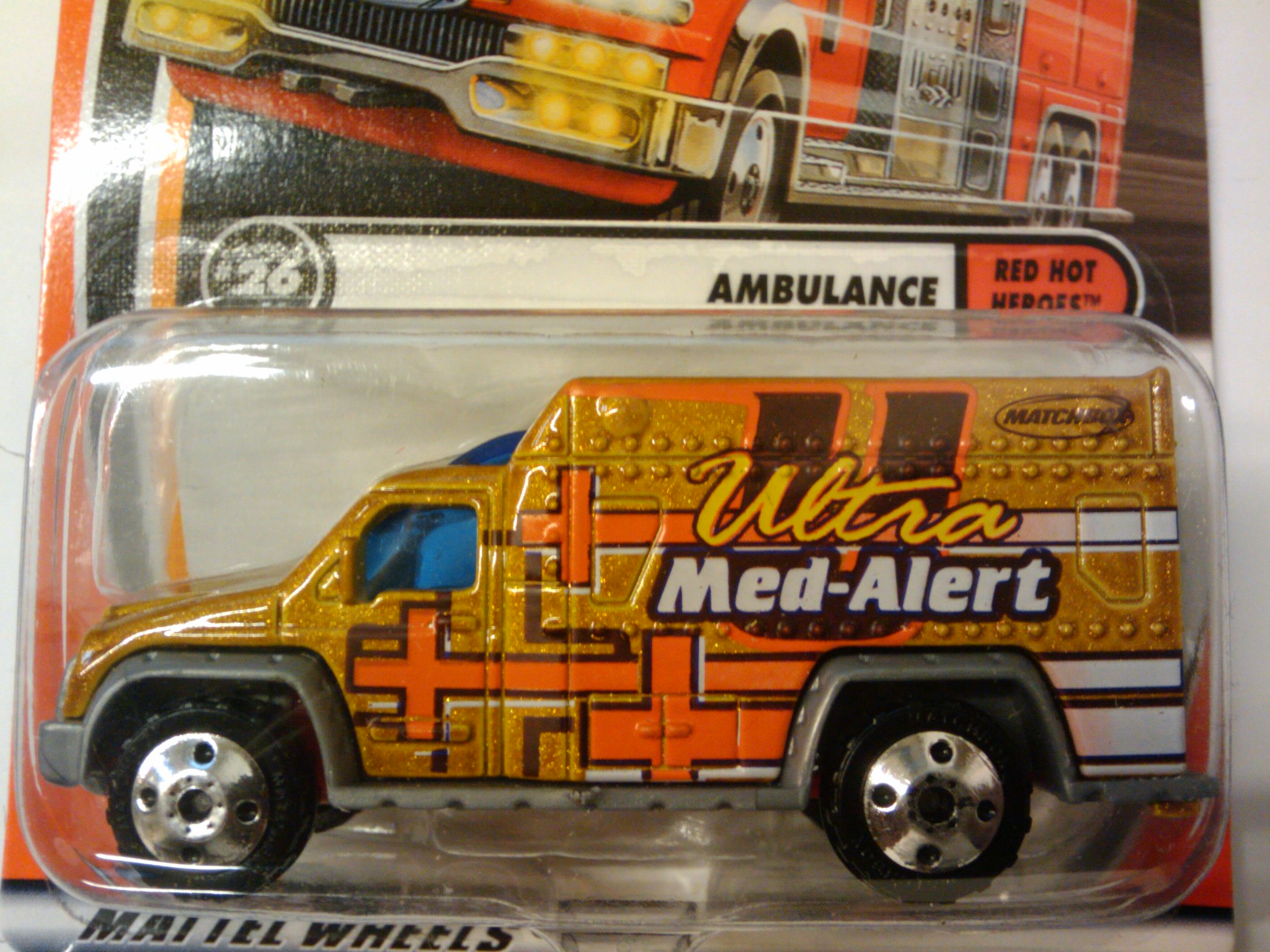 Rescue Squad # 42 USA 2001 92251 MATCHBOX Ambulance//SERIE