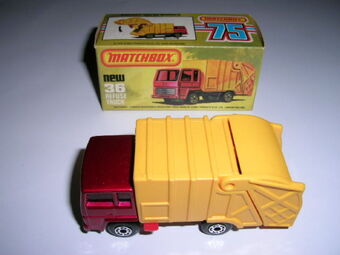 matchbox refuse truck 1979