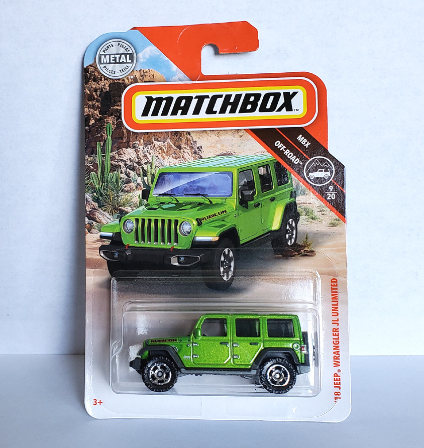 matchbox jeep wrangler unlimited