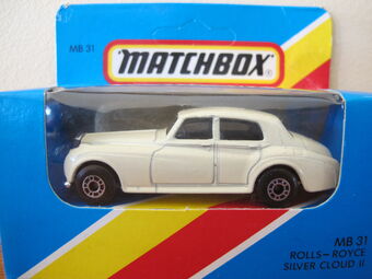 matchbox rolls royce silver cloud 1985