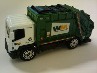 matchbox trash truck