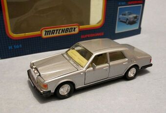 matchbox rolls royce silver spirit