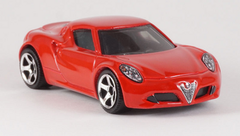 matchbox alfa romeo 4c