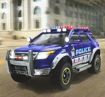 matchbox ford explorer police