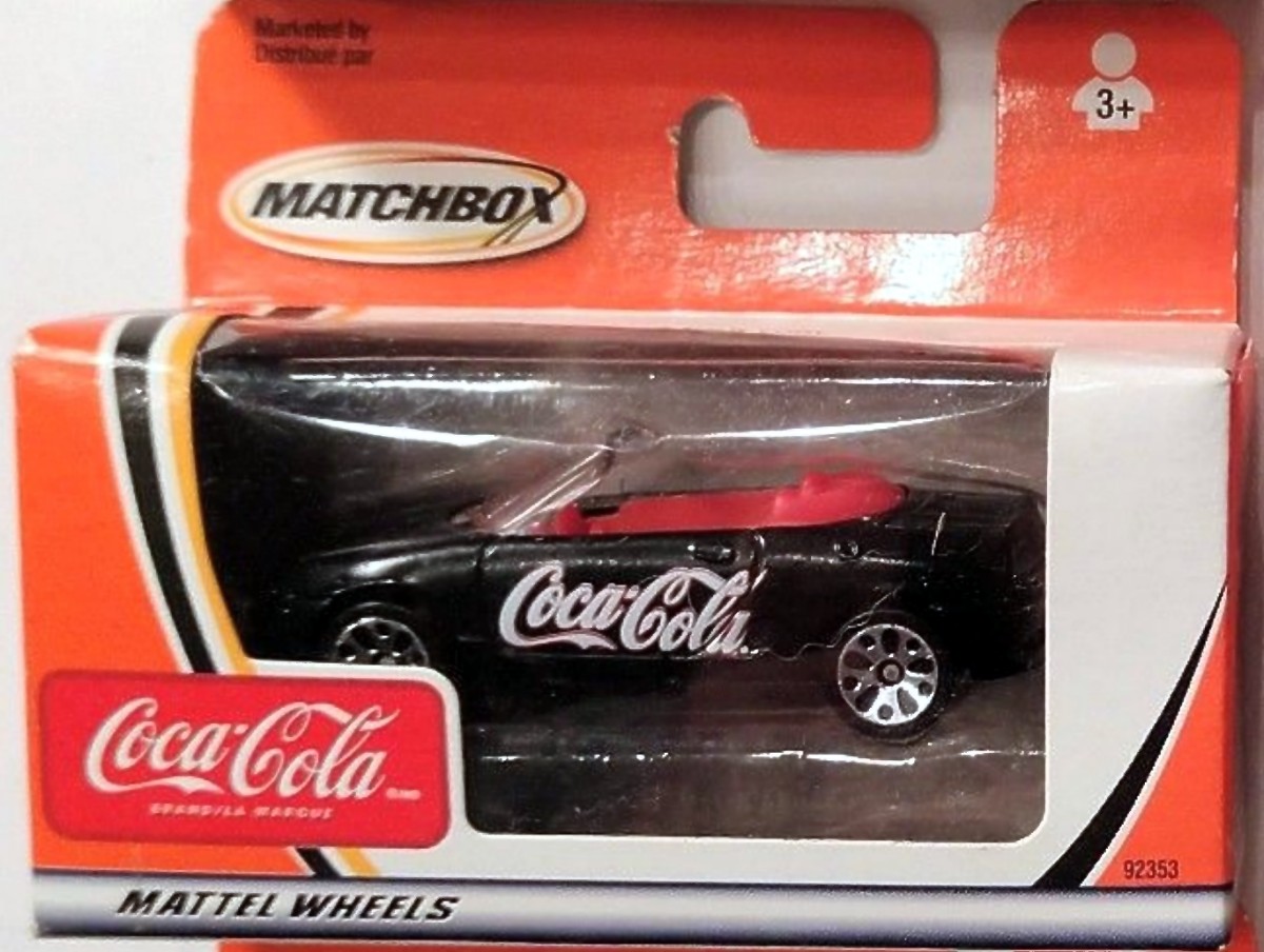 coca cola matchbox cars
