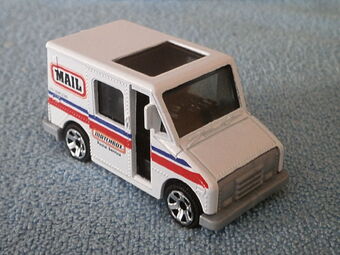 matchbox mail truck