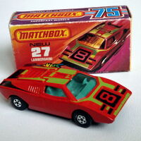 matchbox superfast no 27 lamborghini countach