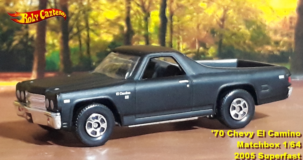 el camino matchbox car