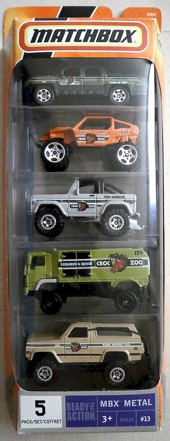 matchbox off road 5 pack