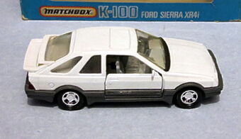 matchbox ford sierra xr4i 1983