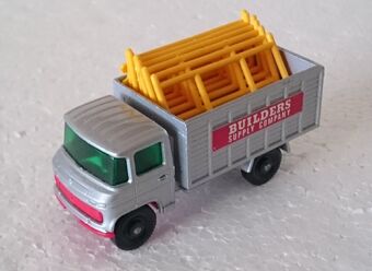 matchbox scaffolding truck 1969