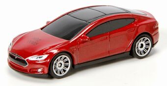 matchbox tesla model s