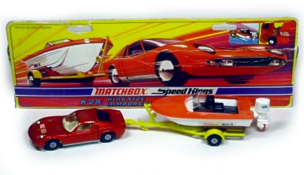 matchbox car boat