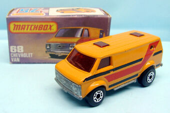 matchbox chevy van 1979