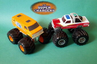 matchbox super chargers monster truck