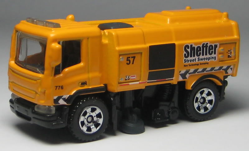 matchbox sweeper truck