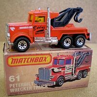 matchbox peterbilt 1981 police