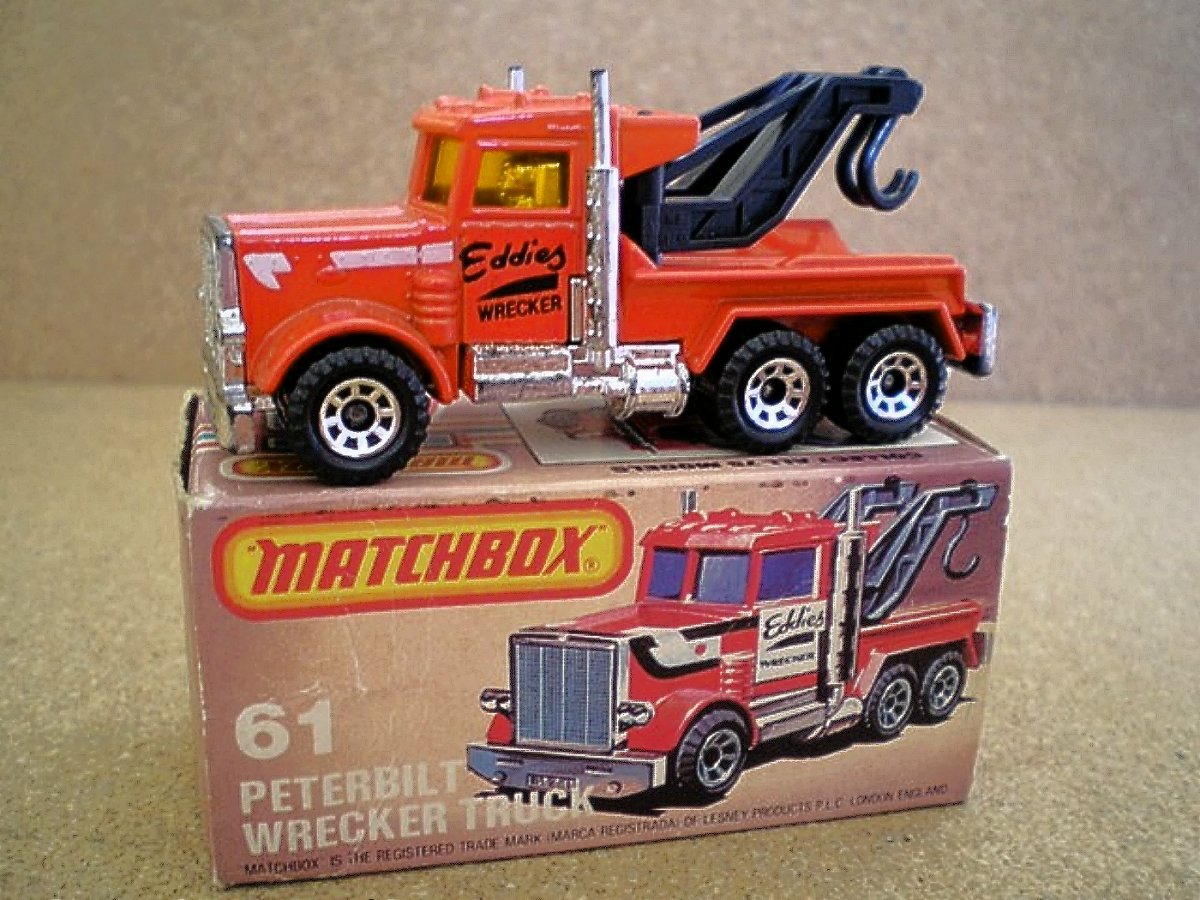 Peterbilt Wreck Truck | Matchbox Cars Wiki | FANDOM powered by Wikia