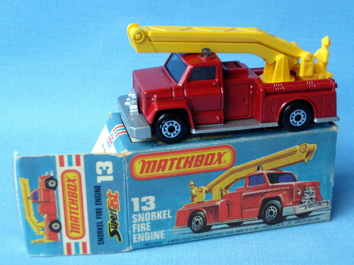 matchbox snorkel fire truck