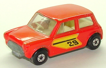 matchbox series no 29 racing mini 1970