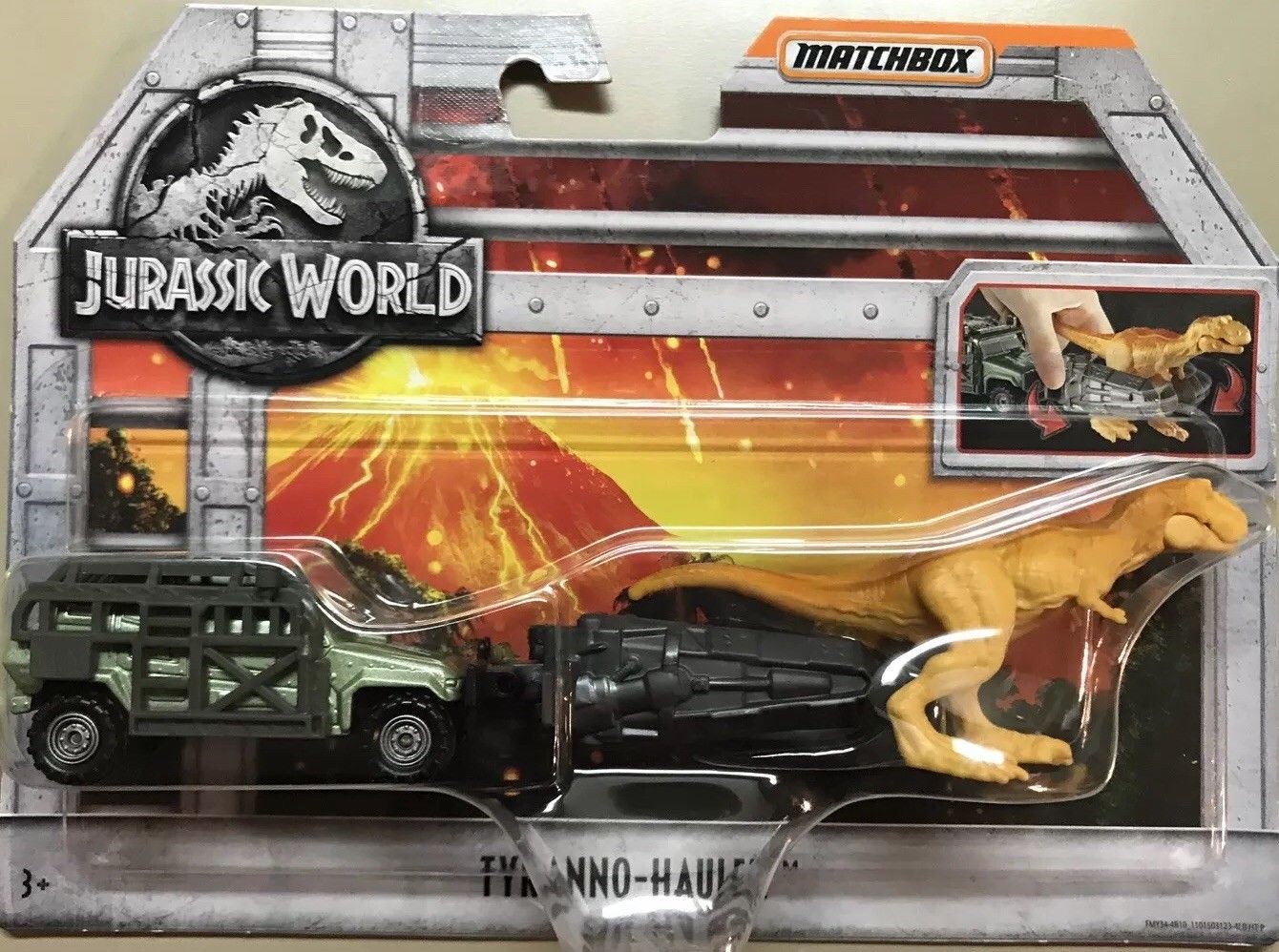 matchbox jurassic world 2018