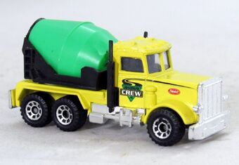 matchbox 1981 peterbilt cement mixer