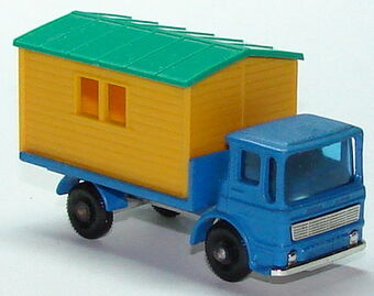 matchbox site hut truck