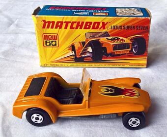 matchbox lotus super seven no 60