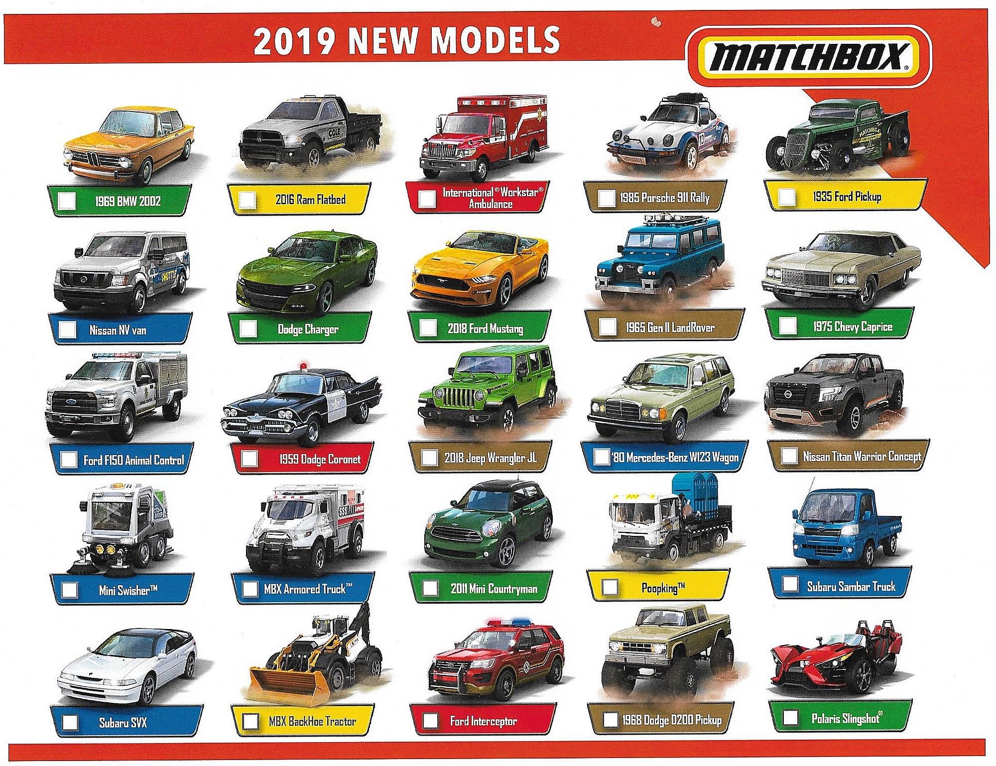 Category:2019 New Models | Matchbox Cars Wiki | Fandom