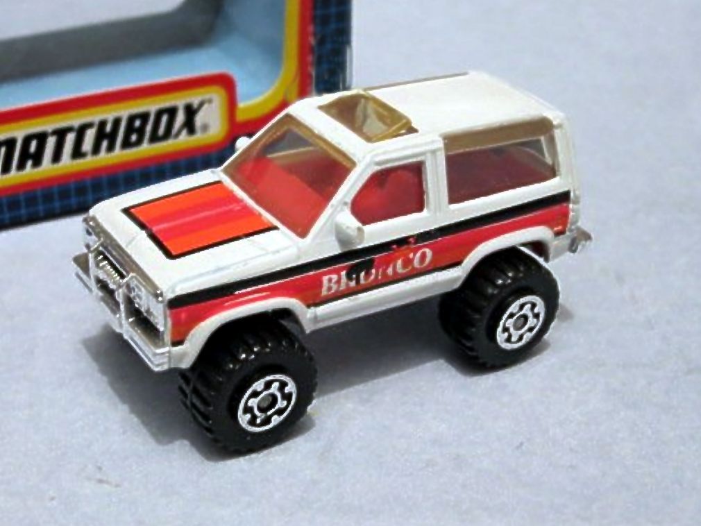 matchbox ford bronco ii 1987