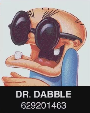Dr. Dabble Wanted Poster