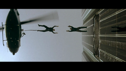 Rescue of Morpheus Helicopter Jump