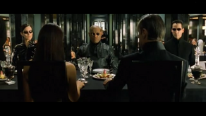 Neo and Trio Meets Merovingian