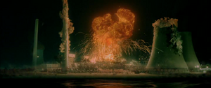 The Power Plant Exploding
