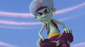 Twisted genie