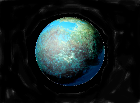 Planet sargasso.with space behindpng