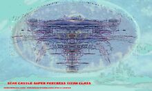 Star Castle Super Fortress Titan Class Bravestarr prototype 1a .