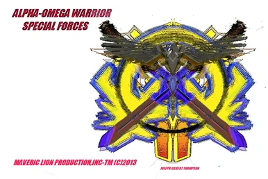 Alpha-omega warrior logo 1