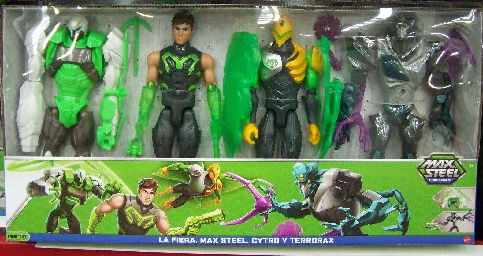 Max Steel cytro 6 /"action figure new