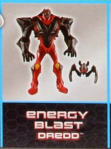 Max steel claw blast dredd figurine