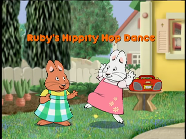 Ruby S Hippity Hop Dance Max And Ruby Wiki Fandom