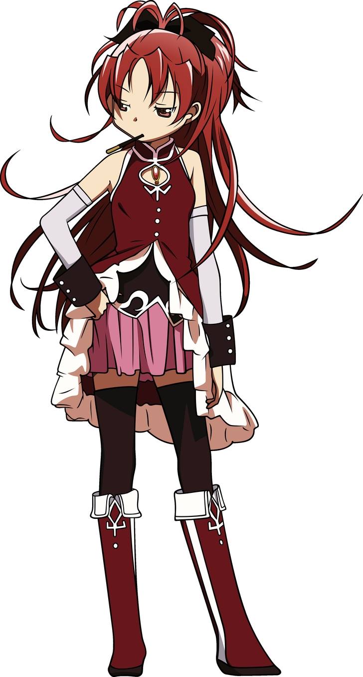 spear girl from madoka magika
