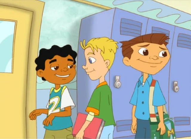 Image - Theo, Andy, and Miguel (Crushed) 001.png | Maya and Miguel Wiki