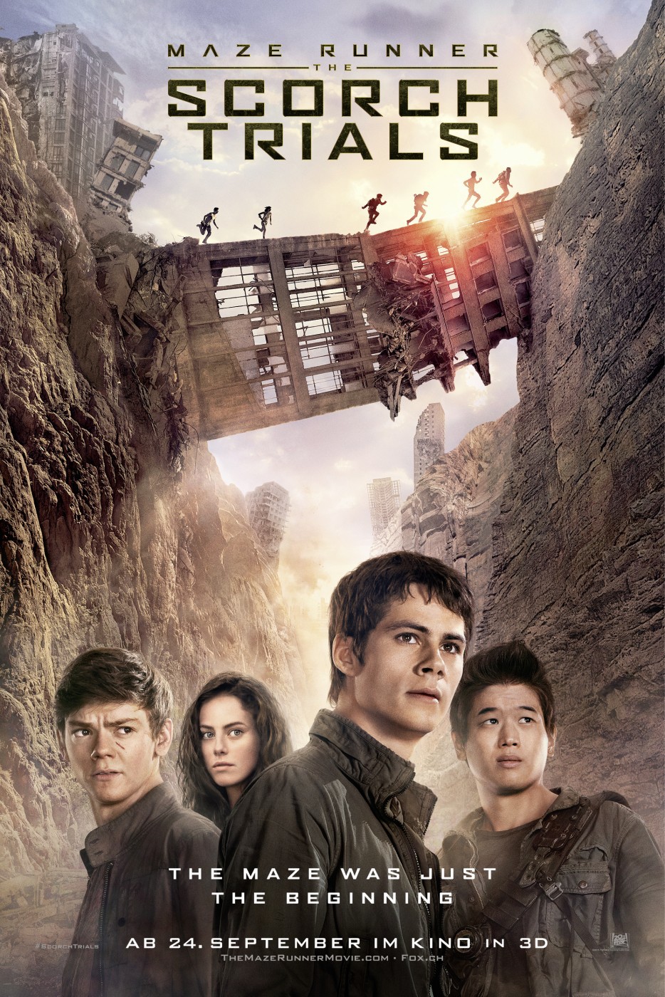 Maze Runner 2: The Scorch Trials (2015) 720p Hindi Dubbed HDRip x264 AAC +ESubs by Full4movies