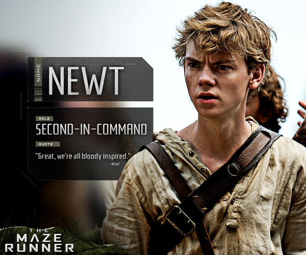 Image result for newt maze runner