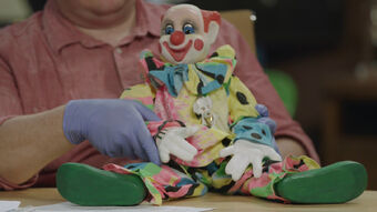 haunted clown doll