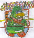 Penguin drawing