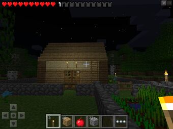 Creation Cozy Cabin Minecraft Creations Wiki Fandom