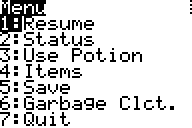 High Stakes Menu